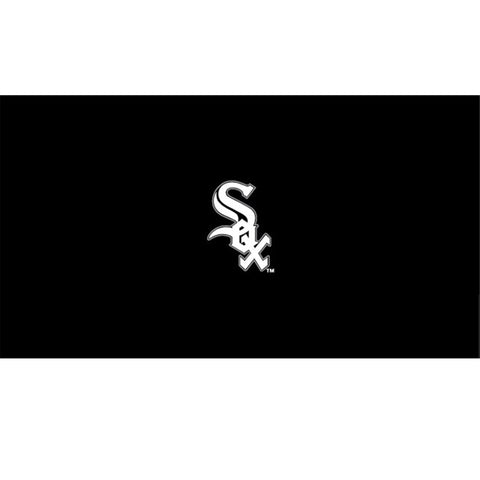 Acme Imperial Chicago White Sox billiard cloth in black with official logo and licensed design.