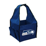 Acme Imperial Seattle Seahawks BBQ Caddy, perfect for tailgates, features handy side pockets.