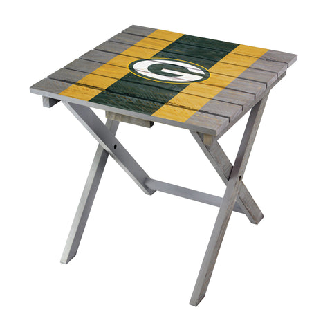 Imperial Green Bay Packers Folding Adirondack Table