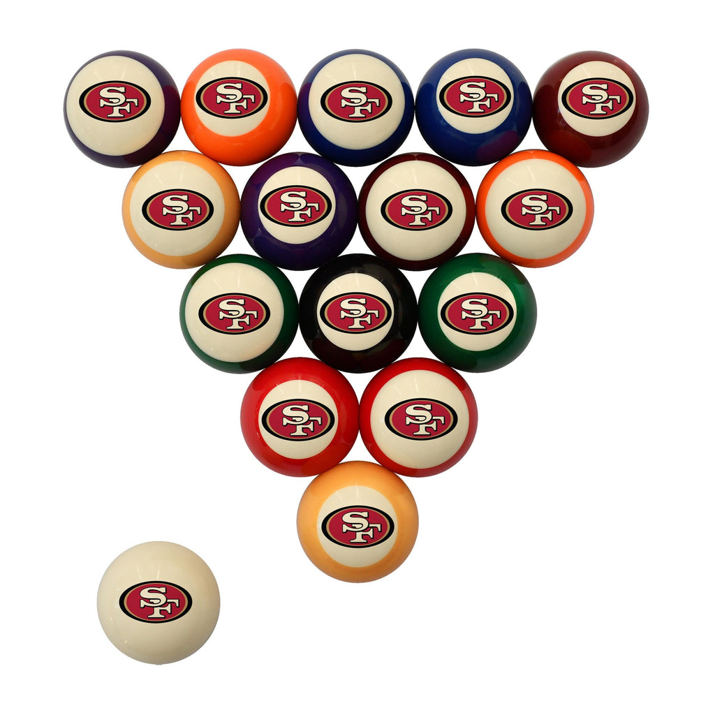 Imperial San Francisco 49ers Retro Billiard Ball Set