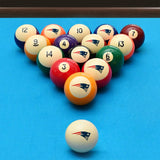 Imperial New England Patriots Retro Billiard Ball Set