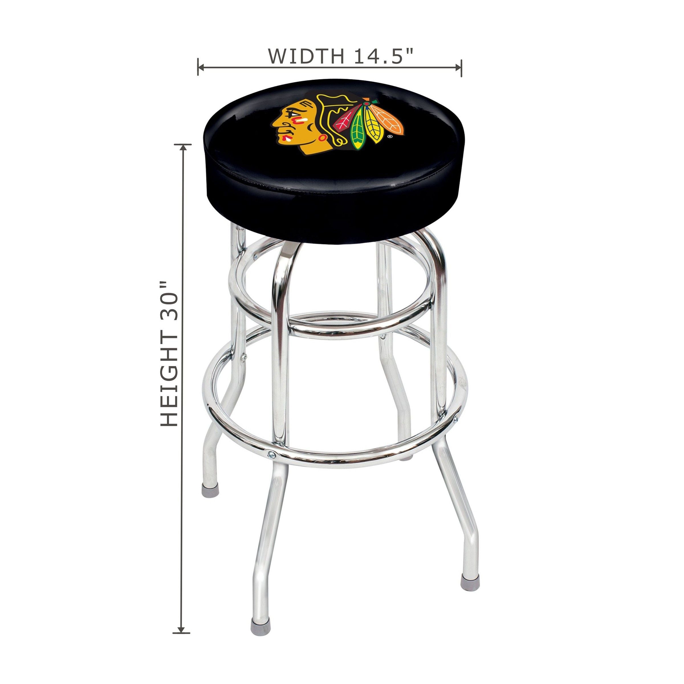 Imperial Chicago Blackhawks 30" Bar Stool
