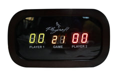 Playcraft 11" Hard Wood Elec. Shuffleboard Scorers in Black, Cherry, Espresso and Honey