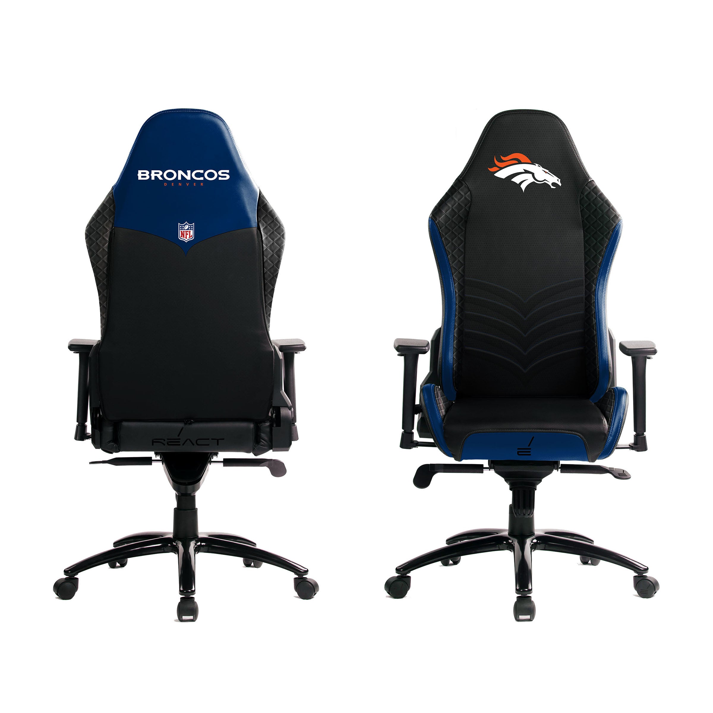 Imperial Denver Broncos React Pro-Series Gaming Chair