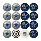 Imperial Dallas Cowboys Billiard Balls With Numbers