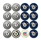 Imperial Dallas Cowboys Billiard Balls With Numbers