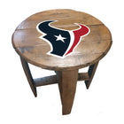 Imperial Houston Texans Oak Barrel Table