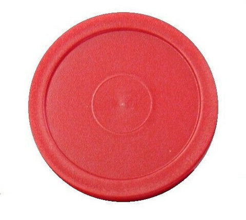 Playcraft 2" Hockey Disc, red, by Playcraft, shown against a white background.