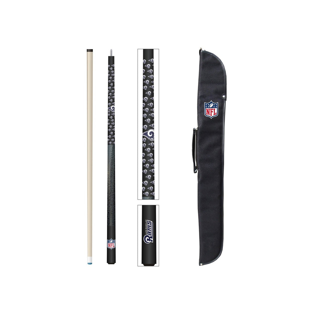 Imperial Los Angeles Rams Cue And Case Set