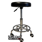 Suncoast Arcade Cocktail Arcade Black or Red Stools with Casters