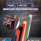 Suncoast Arcade Full Size Multicade Arcade Machine - 60 Games Graphic Option E