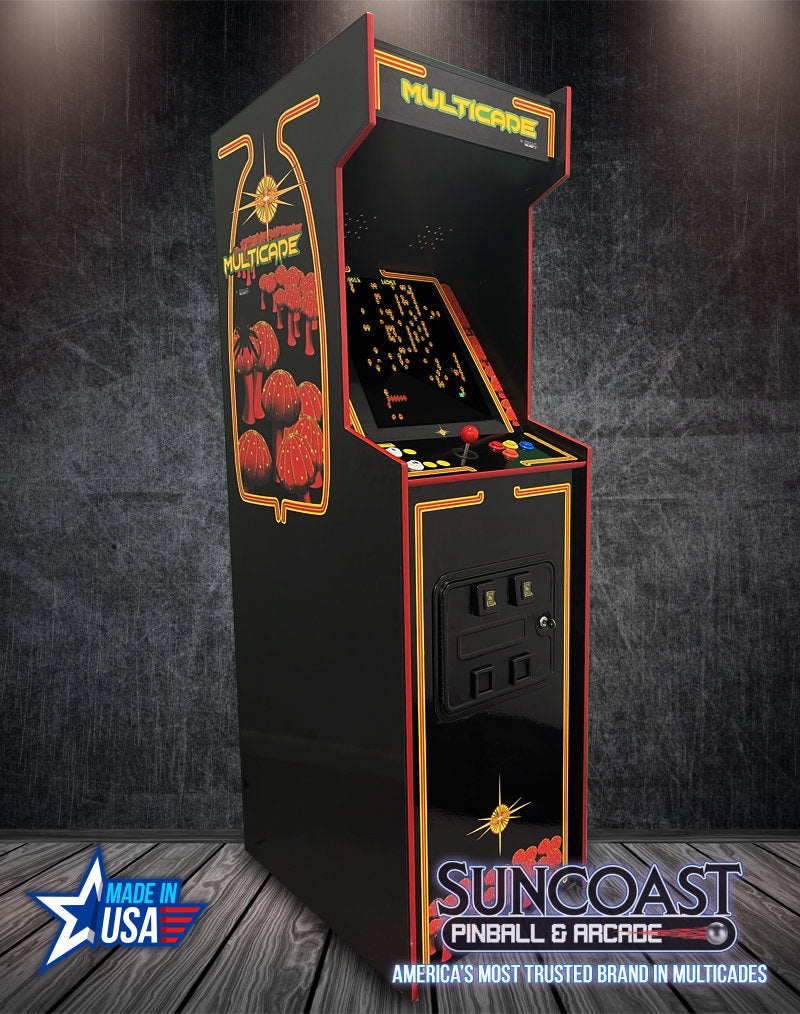 Suncoast Arcade Full Size Multicade Arcade Machine - 412 Games Graphic Option B