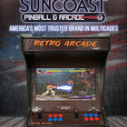 Suncoast Arcade Tabletop Side-By-Side Arcade Machine - Lit Marquee - 3000 Games