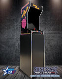 Suncoast Arcade Tabletop Retro Black Arcade Machine - Lit Marquee - 412 Games