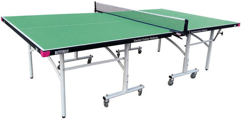 Butterfly Easifold Outdoor Green Table Tennis Table
