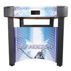 Hathaway 5' Face-Off Air Hockey Table with electronic scoring and player graphics.