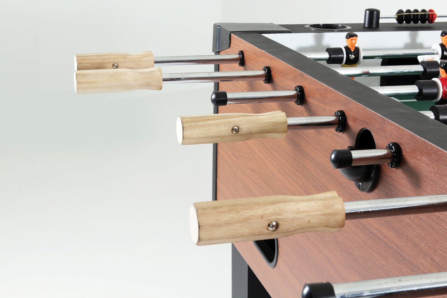 Handles of Gladiator Foosball Table from Atomic by DMI Sports available at Foosball Planet.