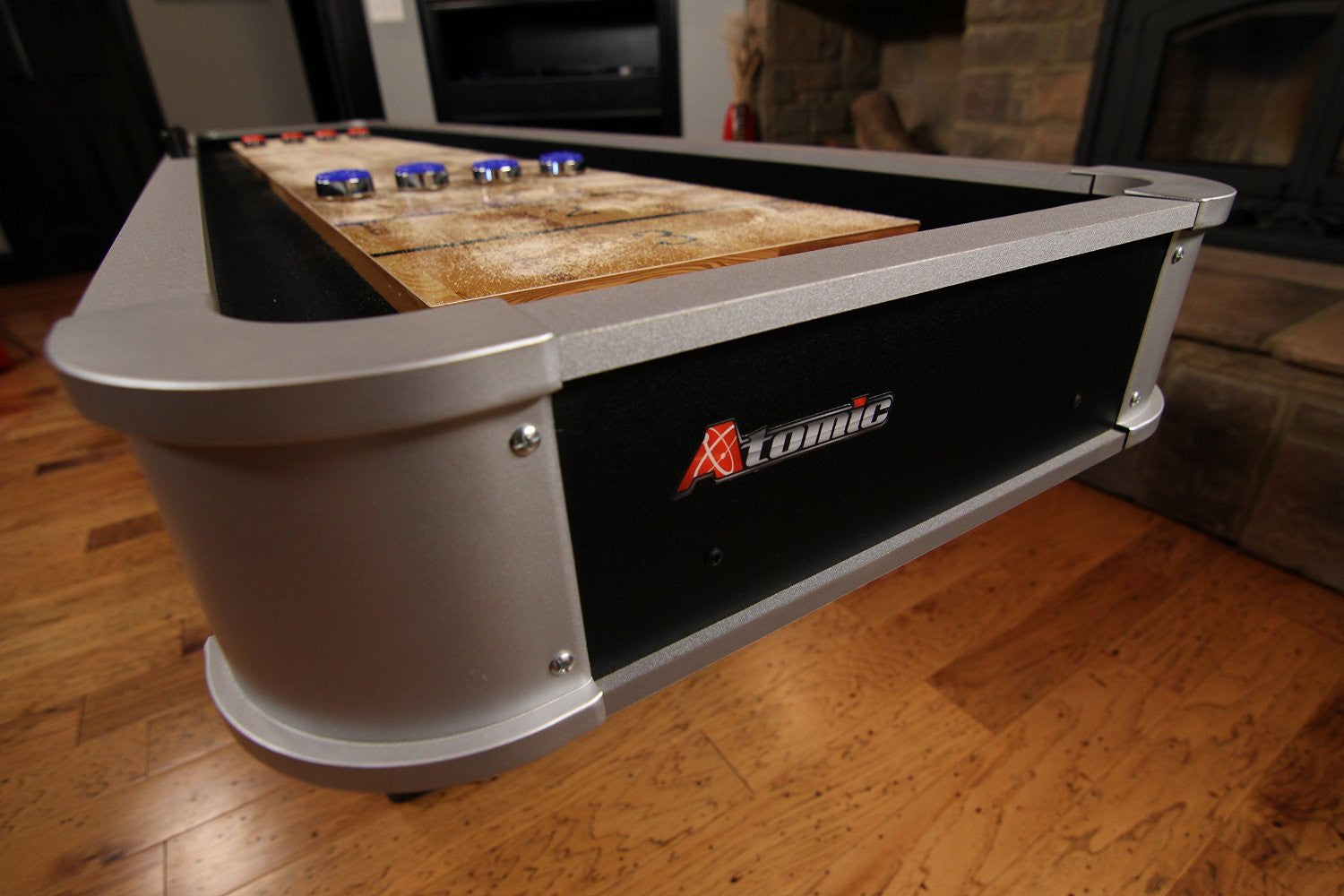 Atomic 9' Platinum Shuffleboard Table