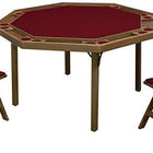 Kestell 8-Player Contemporary Folding Poker Table