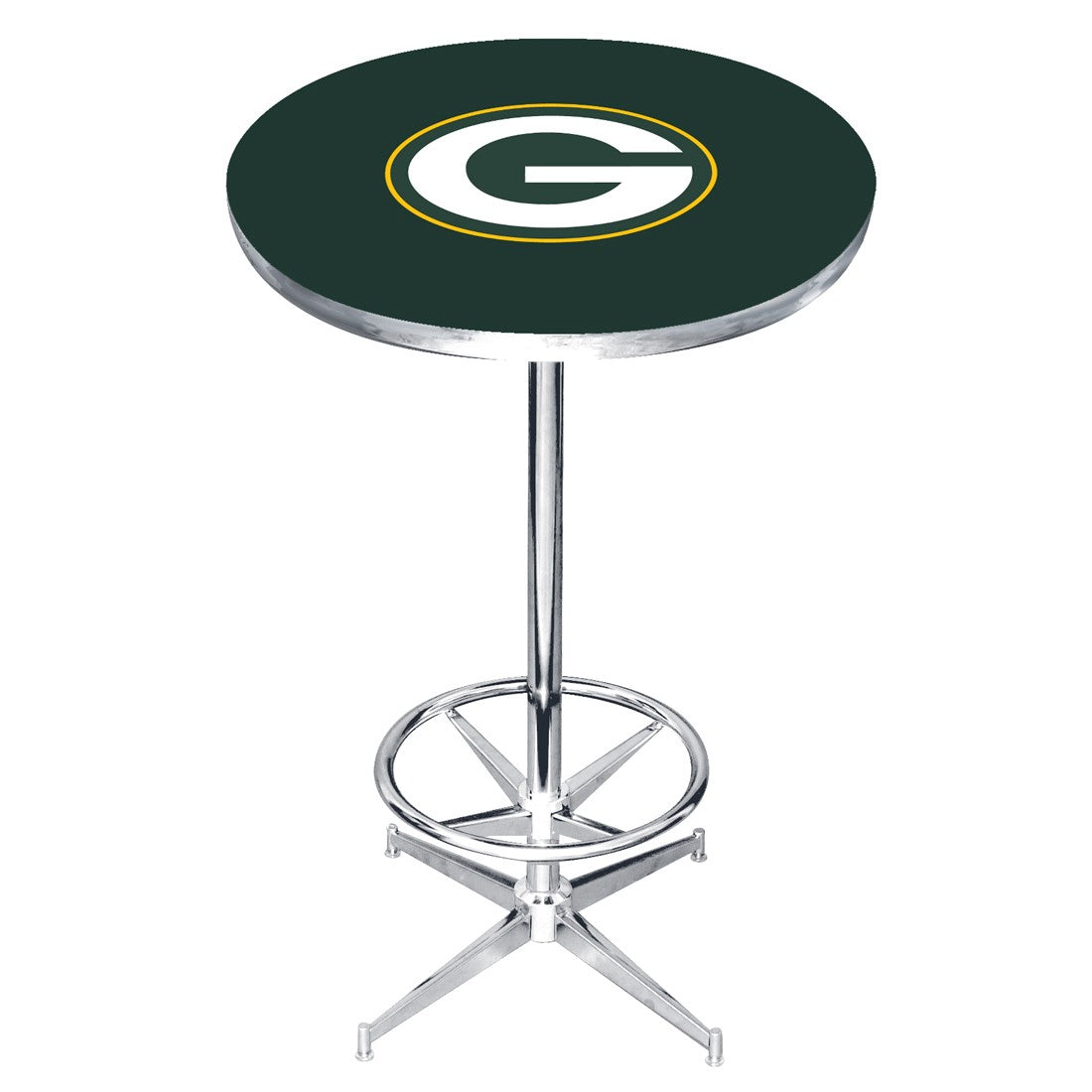 Imperial Green Bay Packers Pub Table