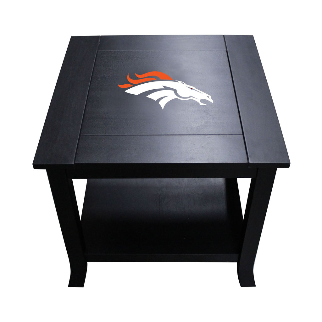 Imperial Denver Broncos Side Table