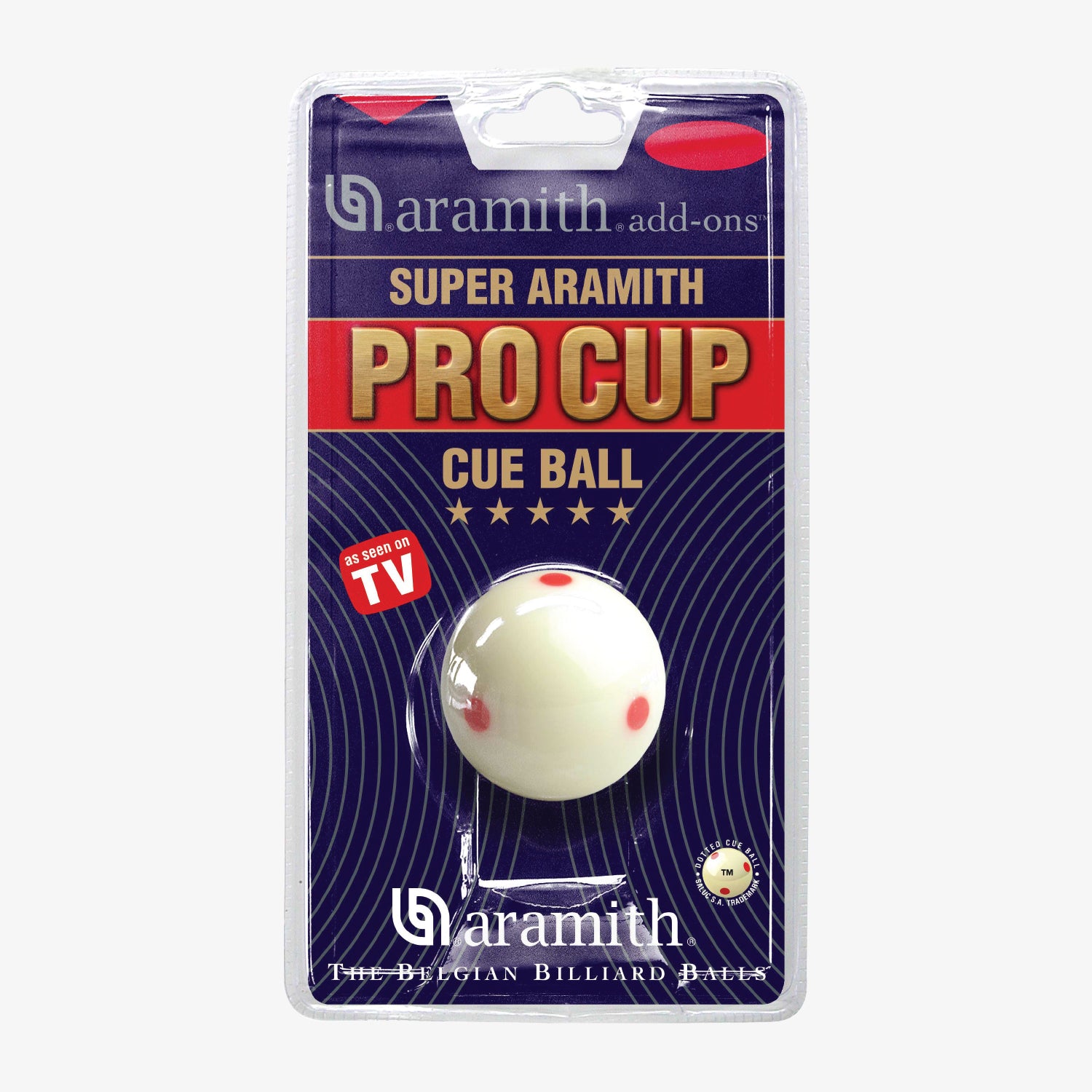 Super Aramith Pro Cup Cue Ball 2 1/4-in.