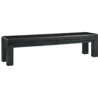 American Heritage Alta Multi-Functional Storage Bench in Black Ash