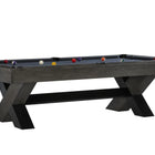 American Heritage Billiards Halifax 8' Slate Pool Table In Charcoal