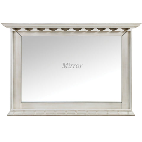 RAM Game Room Bar Mirror - White