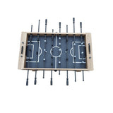 Hathaway Braxton 55'' Foosball Table with engineered wood frame, black and white players.