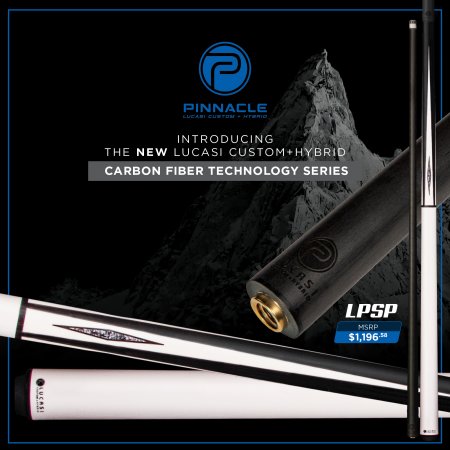 Lucasi Pinnacle LPSP Carbon Fiber Composite Cue