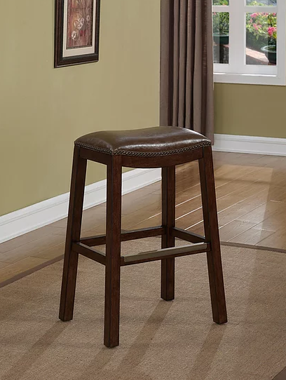 American Heritage Billiards Austin Stool in Sable Counter Height