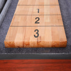 Carmelli Challenger 14' Shuffleboard Table in Walnut Finish