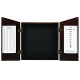 RAM Game Room Dartboard Cabinet - Cappuccino