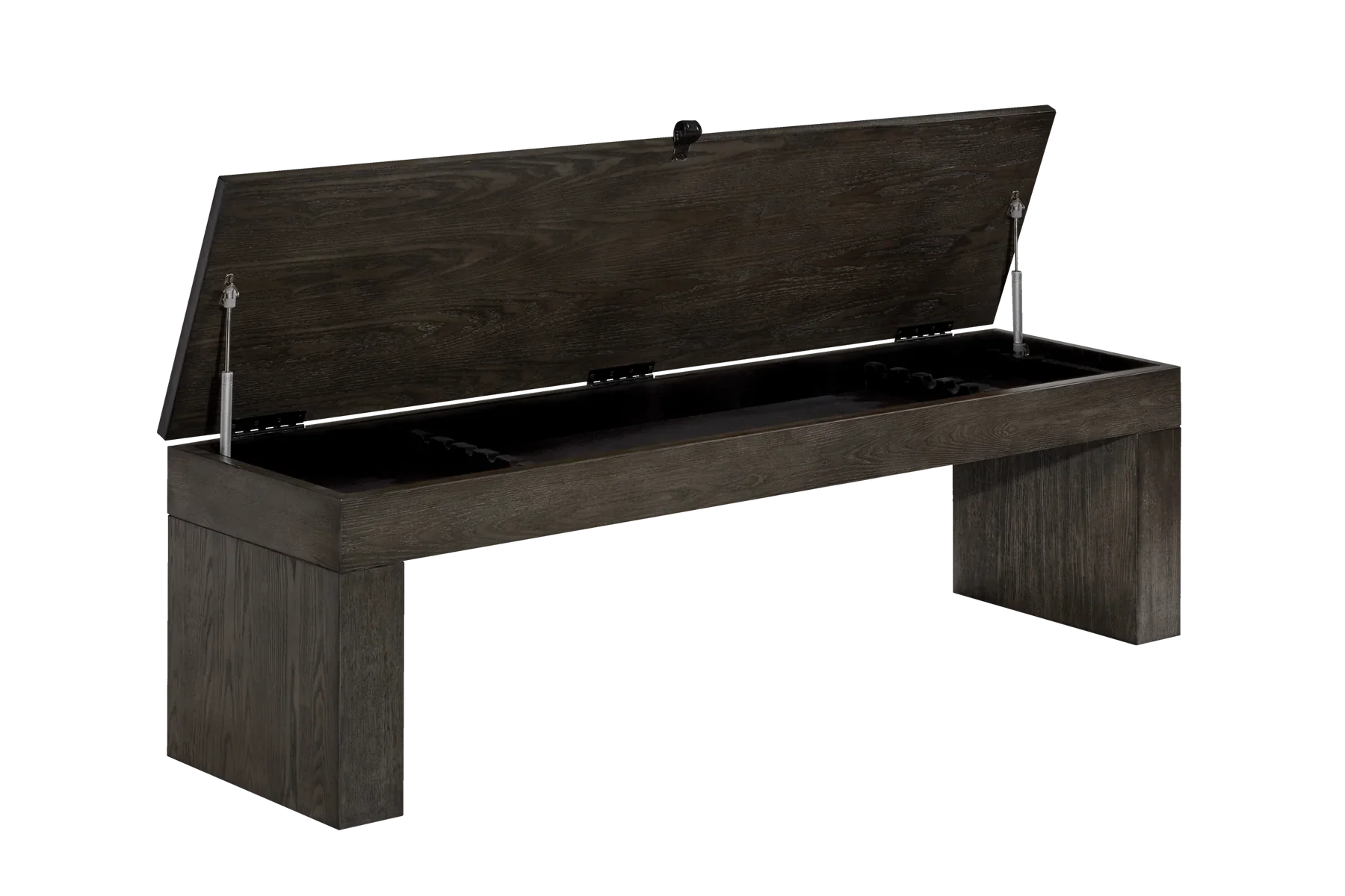 American Heritage Halifax Multi-Functional Storage Bench in Charcoal