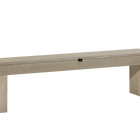 American Heritage Vancouver Multi-Functional Storage Bench in Natural Ash