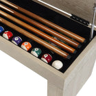 American Heritage Vancouver Multi-Functional Storage Bench in Natural Ash