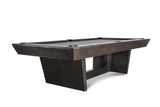Nixon KAI 7' Slate Pool Table in Waxed Brown by Nixon Billiards, stylish and versatile design.