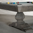 Nixon Birdy 7' Slate Pool Table in Grayson Grey by Nixon Billiards, with dining top option.