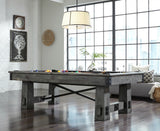 American Heritage Fresco 8' Slate Pool Table in Marble
