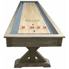 Playcraft Brazos River 16' Pro-Style Shuffleboard Table In Weathered Gray