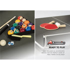 Atomic Hampton 7' 3-in-1 Dining Table with Billiards and Table Tennis