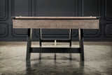 Nixon Hunter 7' Slate Pool Table in Antique Finish with dining top option by Nixon Billiards.