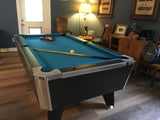 7' Valley Panther Black Cat Pool Table