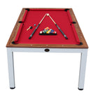 Playcraft Glacier 7' Pool Table with Dining Top