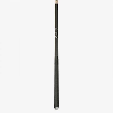 Lucasi Hybrid® LHC14 Pool Cue with G5 grip and low-deflection shaft shown vertically.