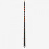 Lucasi Rival Series LHRV25 pool cue with low deflection shaft on white background.