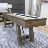 American Legend Brookdale 9' LED Shuffleboard Table with Bowling