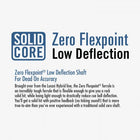 Experience precision with the Lucasi Custom® LZCB7 Pool Cue’s low deflection technology.