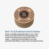 A Kamui Pro Soft Tip 14mm, perfect for the Lucasi® Rival Series LHRV23 Pool Cue.